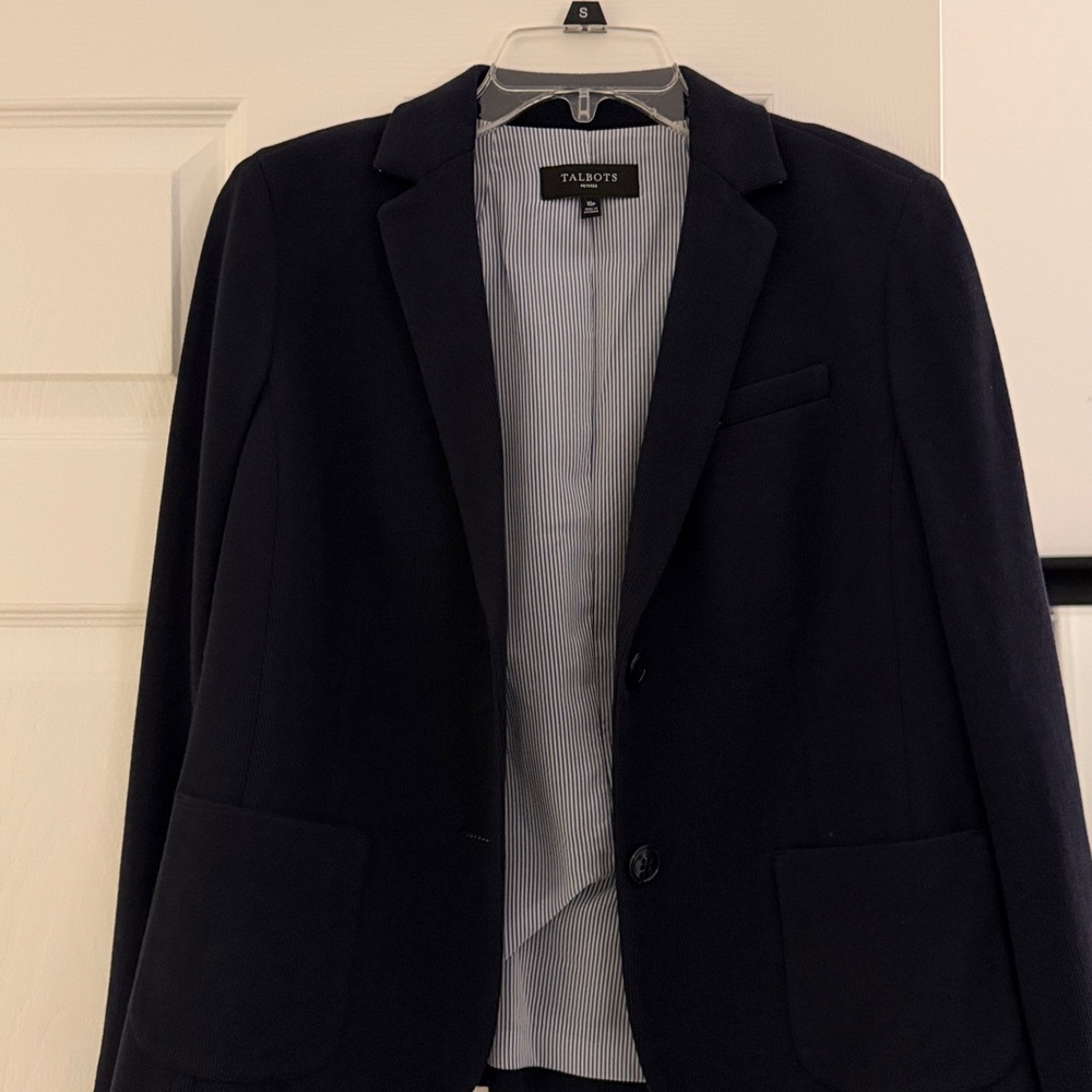 Talbots Dark Blue Blazer
